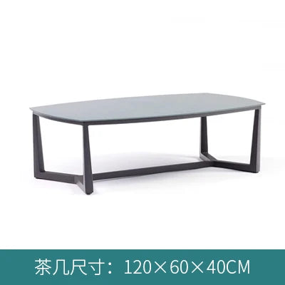 Outdoor rattan sofa, terrace, leisure rattan chair, tea table, courtyard villa, garden, living room, sunroom, rattan sofa combin