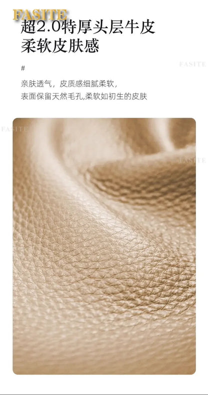 2024 new ebony leather sofa corner new Chinese living room high-end first-layer cowhide sofa solid wood furniture