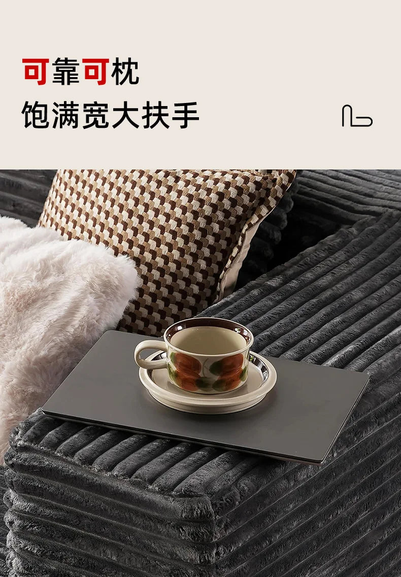 Compressed fabric sofa segmented, free combination, integrated sofa