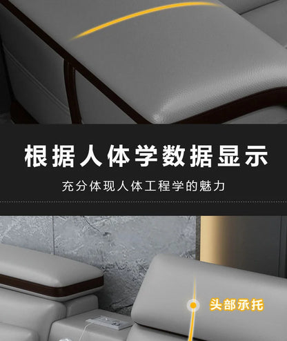 Multifunction Apartment Sofas Recliner Luxury Massage Comfortable Sofas Leather Electric Canape Salon De Luxe Home Furniture