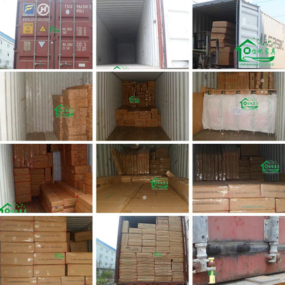 Solid wood dining table and chair combination size household, European style, carved