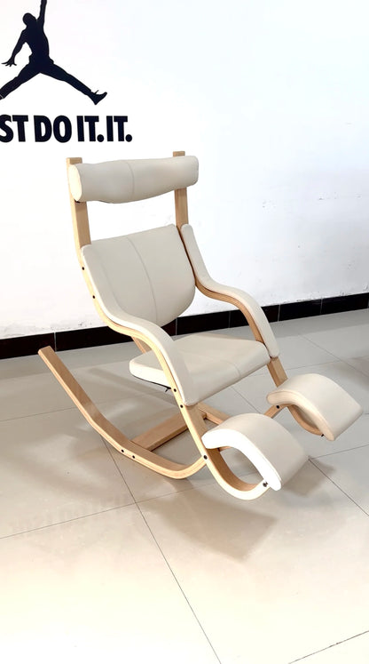 Gravity Balans Zero Gravity Suspension Chair Sitting Correction Ergonomic Waist Office Chair