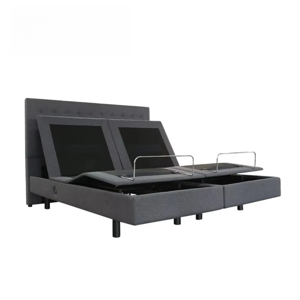 Factory OEM Okin Motor King Bed and Queen Electric Adjustable Bed Frame Smart Bed with Massage