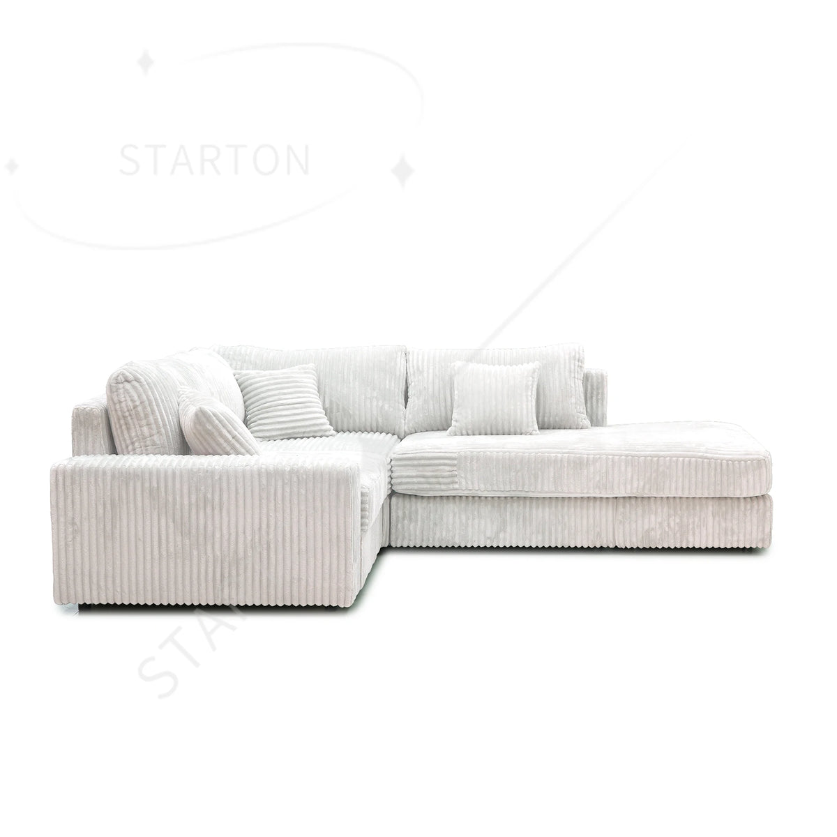 ATUNUS USA Showroom in Stock Sofa American Classic Living Room Furniture Corduroy Modular Sectional Couch Sofa Sets