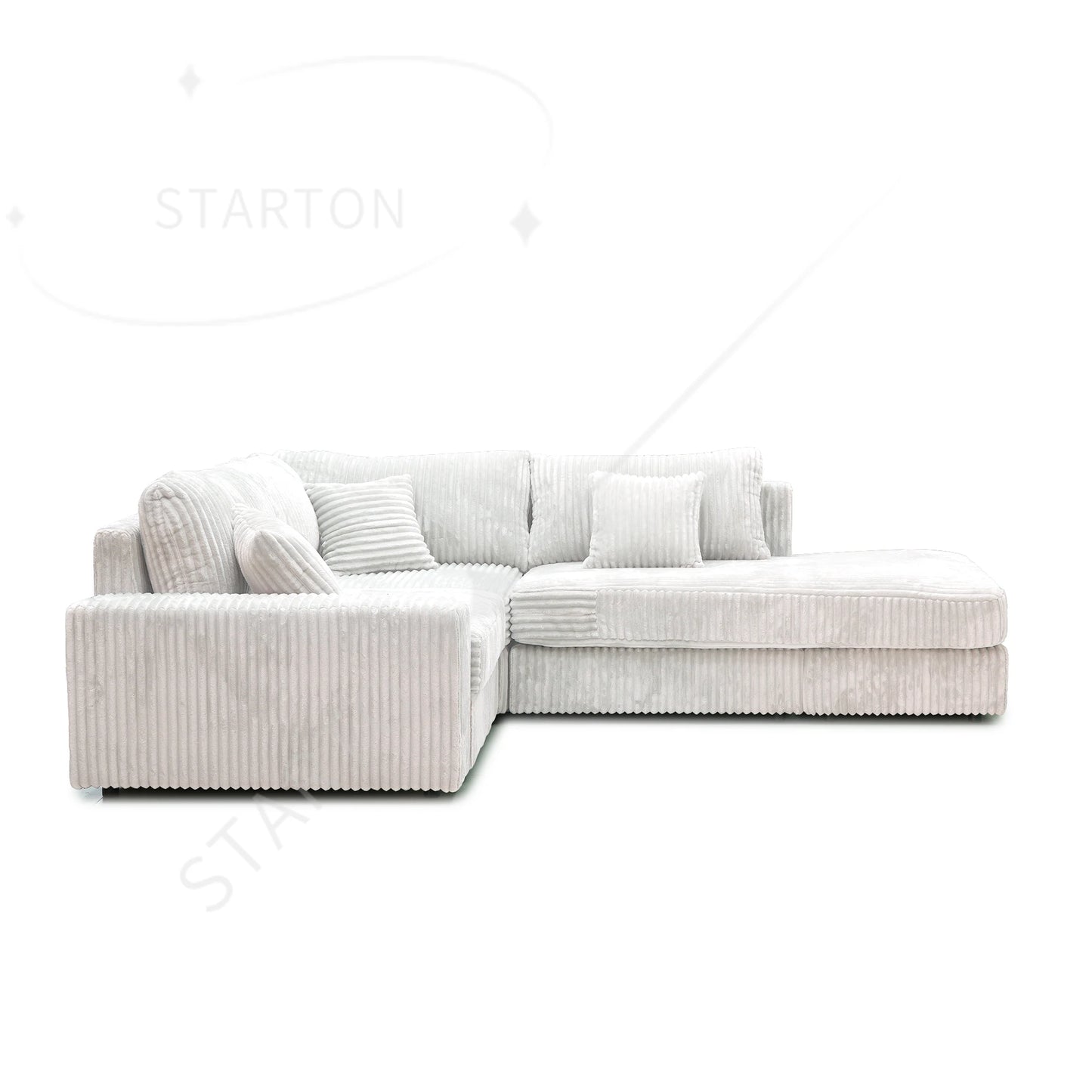 ATUNUS USA Showroom in Stock Sofa American Classic Living Room Furniture Corduroy Modular Sectional Couch Sofa Sets