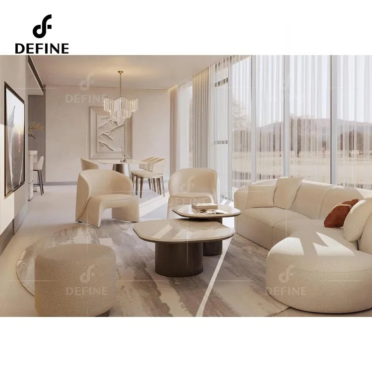 Complete Living Room Package Elegant Sofa Design with Matching Furniture Living Room Set for Home