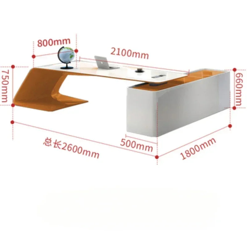 Multifunction Home Furniture Standing Desk Office Desktop Room Study Table Seating Multifunctional Bedroom Auxiliary Computer