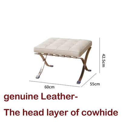Designer Basarona Single Sofa Chair Balcony Business Guest Negotiation Reception Office Living Room Bedroom Leisure Furniture HY