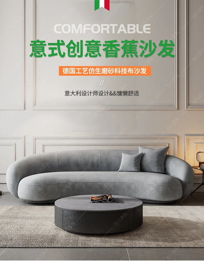 Elastic Luxury Living Room Sofa Modern Aesthetic Elegant Sectional Sofa Designer Replica Muebles Para El Hogar Nordic Furniture