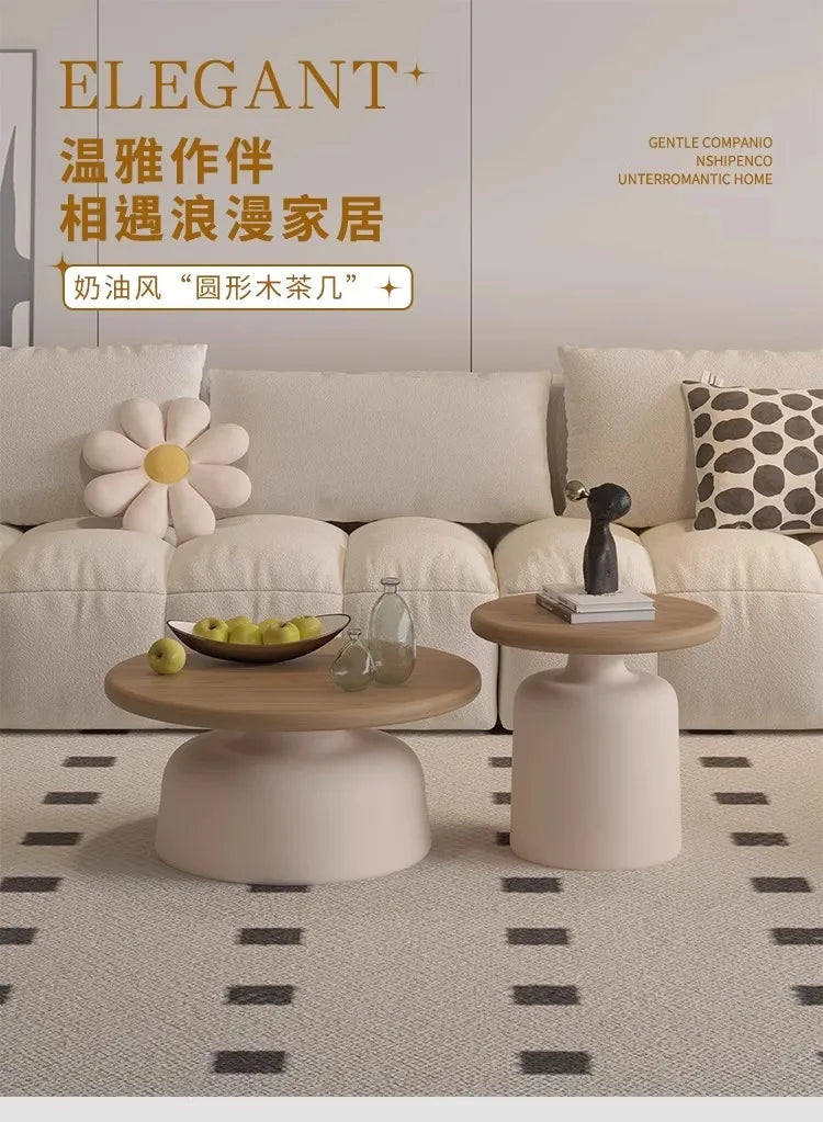 Modern Nordic Coffee Table Premium Aesthetic Elegant Design Side Table Storage Luxury Corner Tables Living Room Furniture