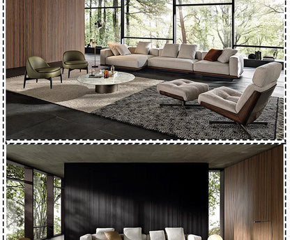 Single sofa rotating sofa chair recliner living room bedroom leisure reading chair
