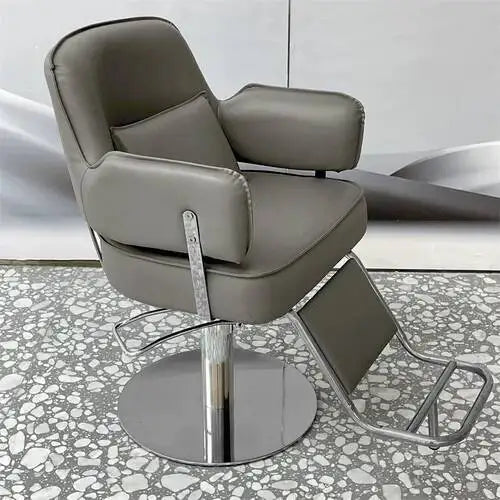 Workshop Tattoo Barber Chair Cosmetic Nail Trolley Workshop Luxury Adjustable Barber Chair Stool Silla De Barbero Home Furniture