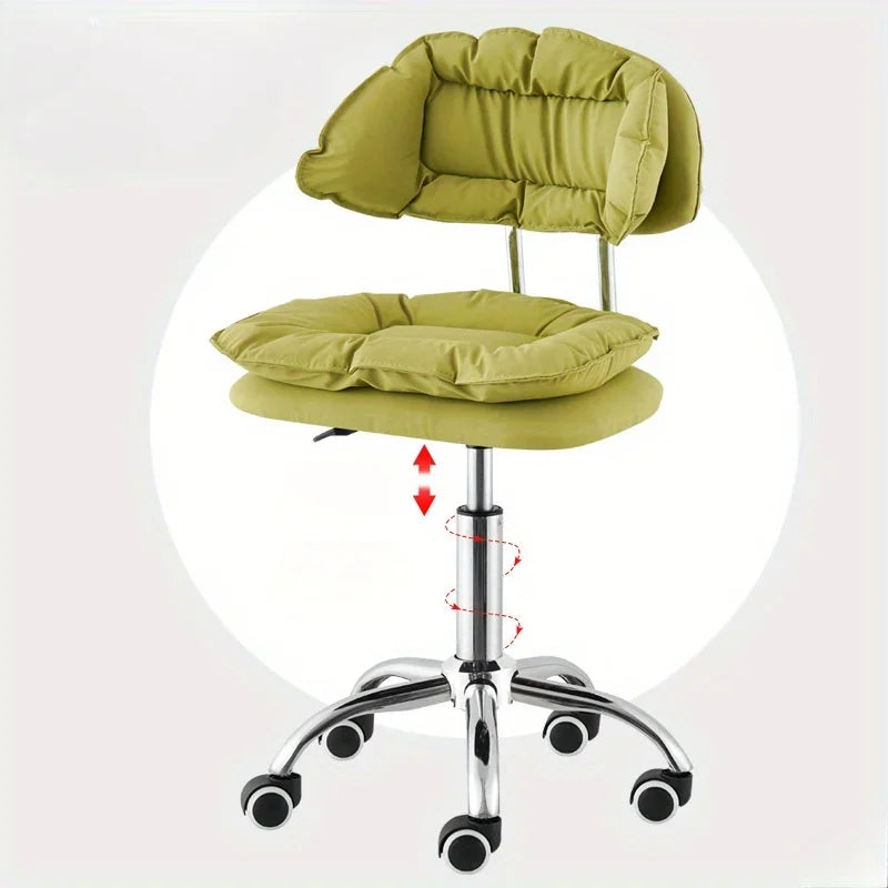 1pc Modern Office Chair Living Room Elevating Chair Single Sofa Chair Comfortable Sofa Chair