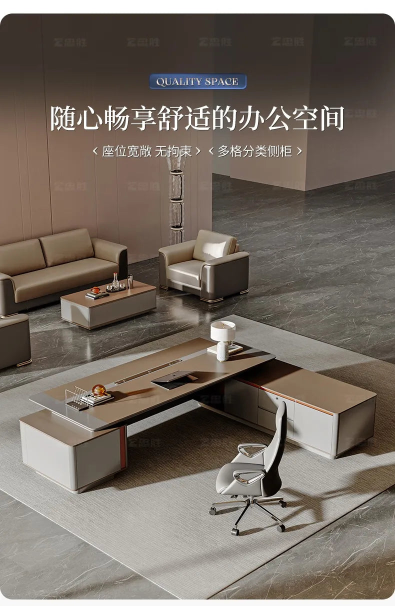 Drawers Wood Office Desks Organizer Stand Computer Portable Office Desks Study Modern Mesas De Computador Office Furniture