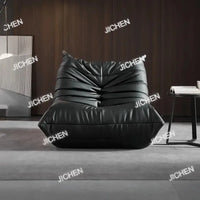 Caterpillar  Sofa Recliner Chair Small Couch Single Seat for Bedroom Balcony Minimalist Living Room Floor Lounge