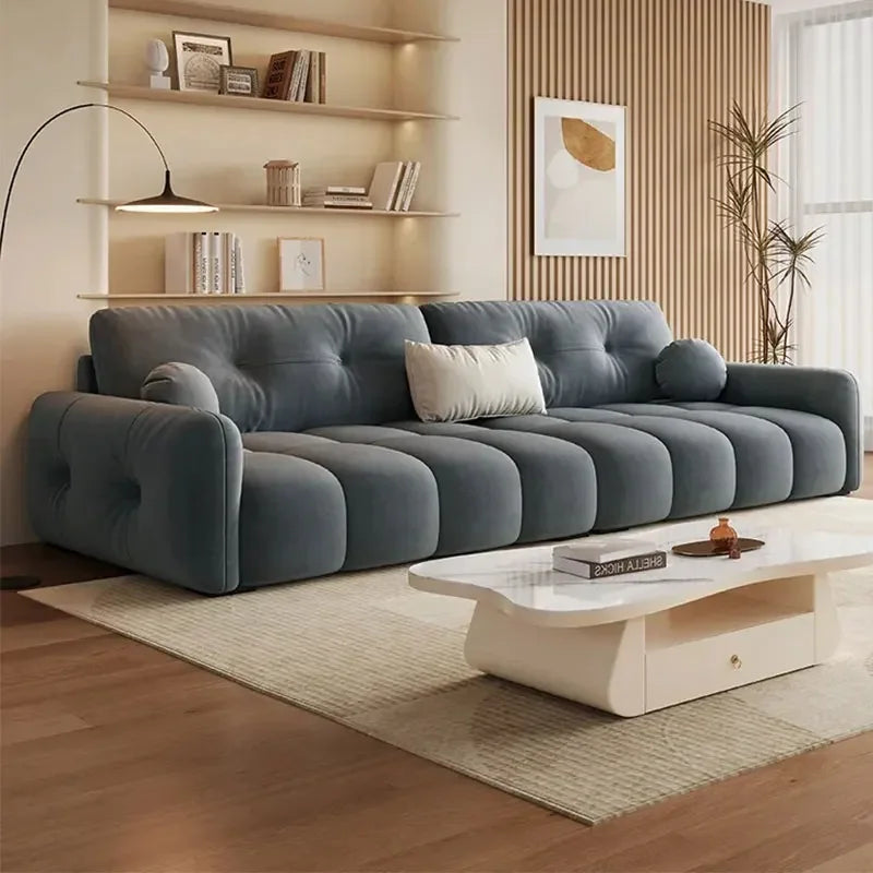 Luxury Nordic Modern Sofa Bedroom Large Cozy Floor Living Room Sofa Floor Daybed Lounge Woonkamer Banken Living Room Furniture