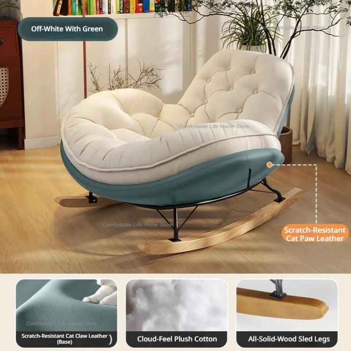 Simplicity Vanity Chaise Lounge Luxury Leisure Modern Suede Chaise Lounge Comfort Ergonomics Living Room Furniture Taburete Lsyy