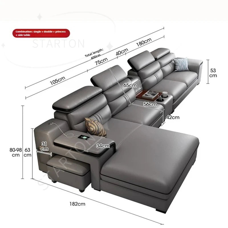 Living Room Sofas Italian Home Sofa Bed Recliner Modern Living Room Furniture