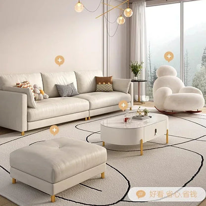 Big white Internet celebrity rocking chair lazy sofa single rocking cream living room lazy chair simple balcony bedroom