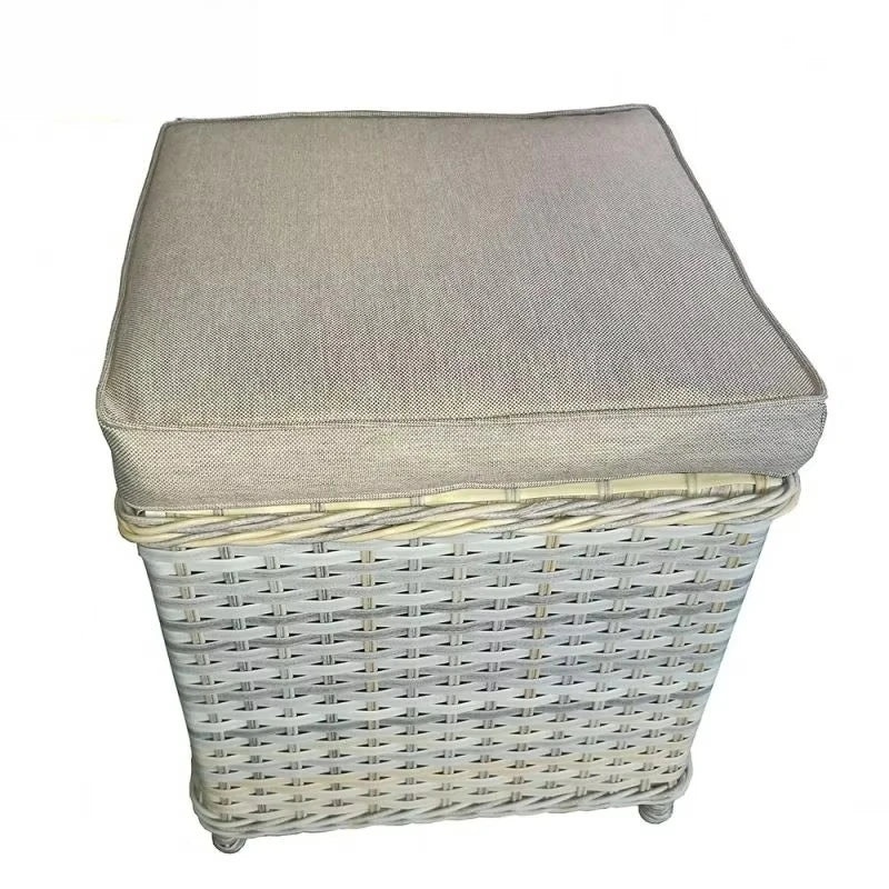 Hot SalesHigh Quality Luxury Fabric Rattan Wicker Sofa Set For Outdoor Garden Courtyard Home Bar Hotel Dining Plastic Garden Fur