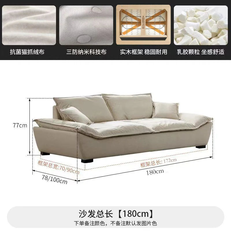 Love Seat Modern Living Room Sofas Nordic Luxury Floor Armchair Sectional Outdoor Sofa Patio Balcony Divano Hotel Furniture