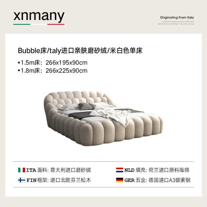 Luxury Double Bed Modern Floor Design Wooden Space Saving Japanese Soft Cheap Bed Comfortable Cama Solteiro Unique Furniture