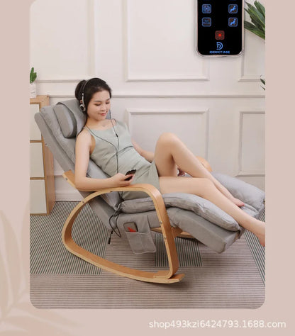 Soft chair household small multi-functional office recliner massage rocking  intelligent  sofa Pedicure  armchair  sillas