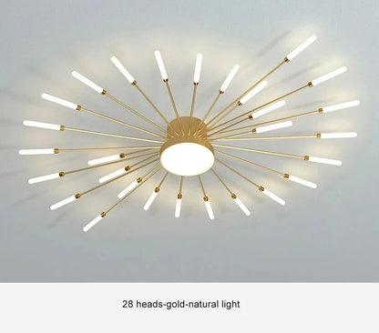 Creative LED Ceiling Lamp Modern Living Room Lights Nordic Home Decor Dining Bedroom Lighting Lustre Indoor Ceiling Pendant Lamp