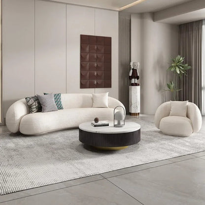 Nordic Reception Sofa Simple Modern Living Room Small Apartment Creative Circular Arc Sofa Net Celebrity Furniture Couch Muebles