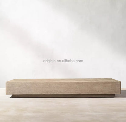 Minimalism Outdoor Garden Sofa Set Popular and Luxury Teak Patio Furniture