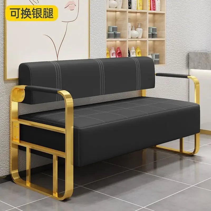 Office reception small apartment sofa barber shop waiting chair rental house clothing beauty salon lounge
