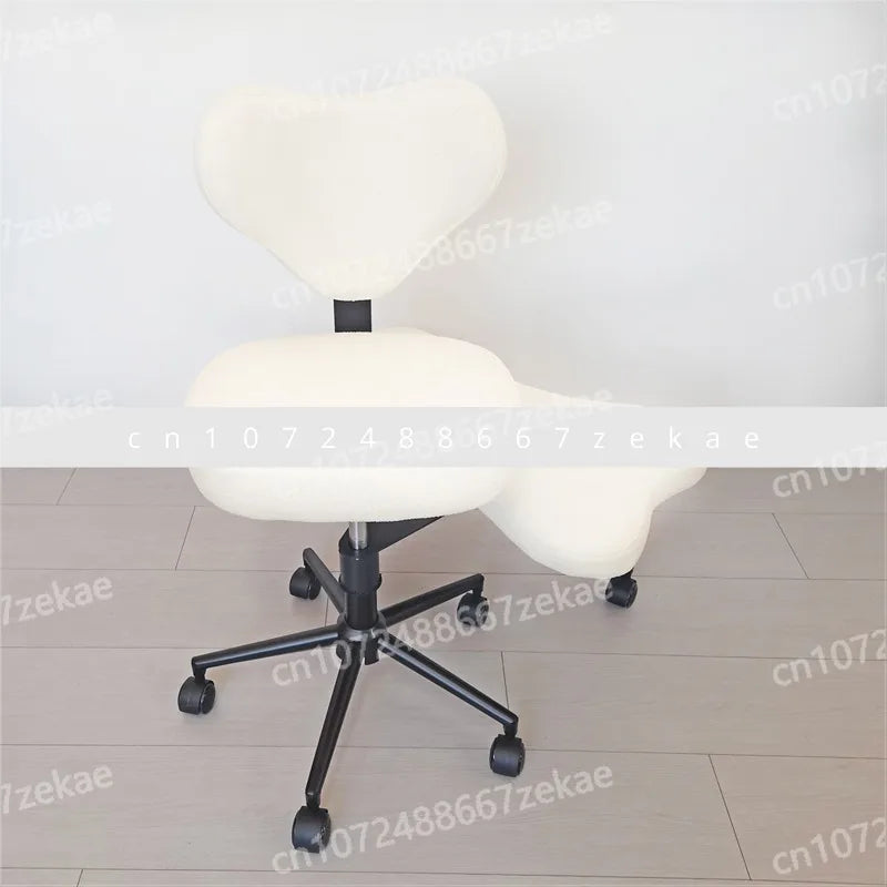 Cross Leg Chair - Meditation Chair with Wheels, ADHD Chair, Height Adjustable Seat, Adjustable Footstool