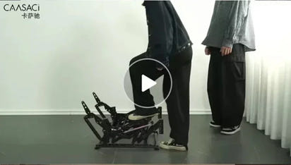 Single-Seat Sofa Stoel Stof Vrijetijdsstoel Woonkamer Licht Luxe Designer Elektrische Functionele Fauteuil