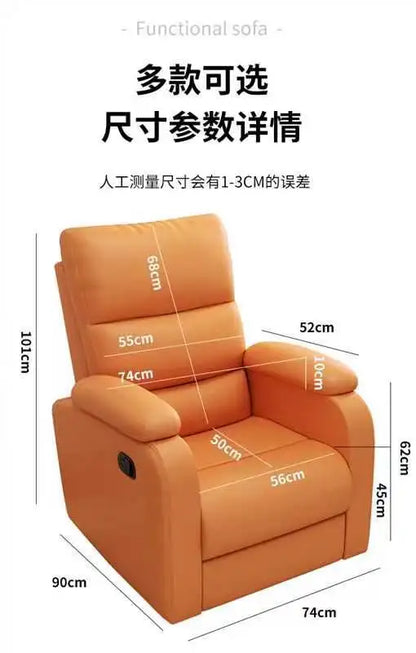 Lazy Multi-functional Sofa Beauty Salon Can Lie Flat Sofa Cabin Manicure Eyelash Shop Recliner Foot Bath Electric Sofa Chair