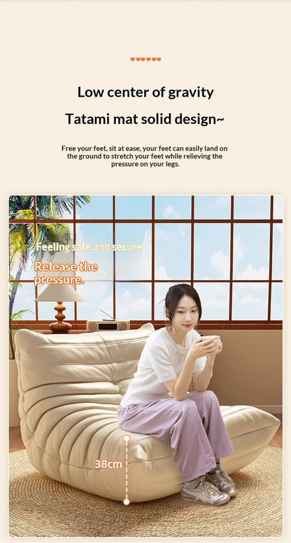 Lazy Sofa Reclining Sleeping Bedroom Small Sofa Bedside Tatami Leisure Chair Living Room Sofa