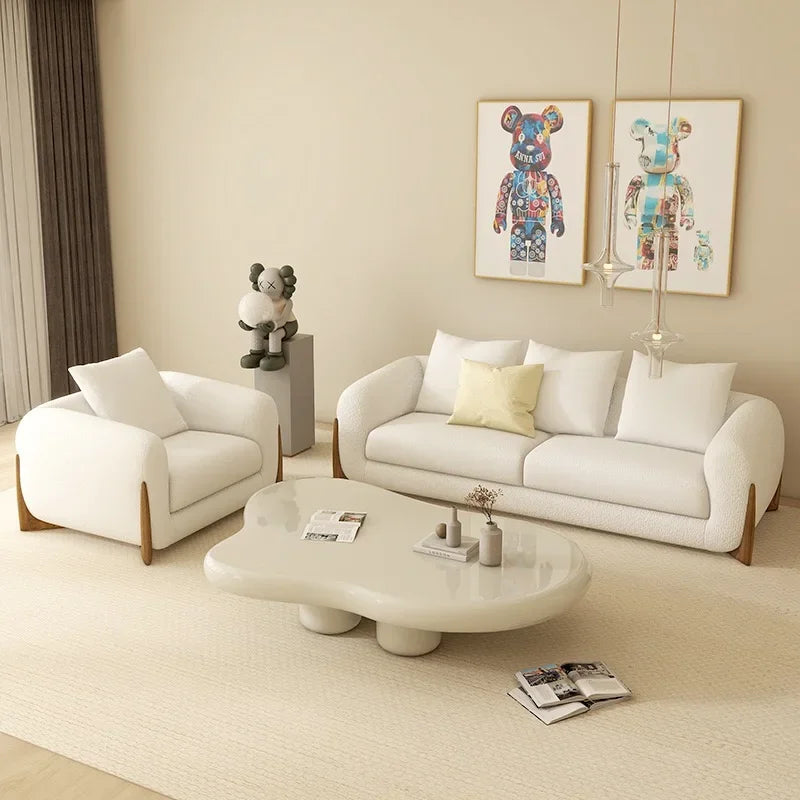 For Luxury Fabric Sofa Living Room Couch Furniture Curved Dresser Home Sofa Set1+2+3 for Italian Style Dubai