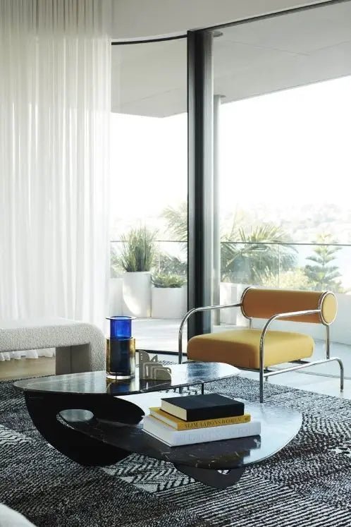 Nordic Light Luxury Single Sofa Chair Medieval Designer Stainless Steel Living Room Simple and Fashionable Backrest Chair