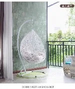 Hanging basket Rattan chair Internet celebrity hammock Indoor household Double rocking chair Balcony Chlorophytum