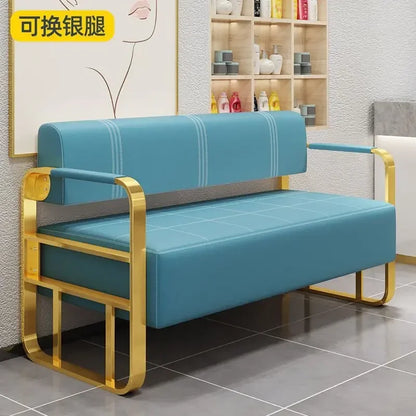 Office reception small apartment sofa barber shop waiting chair rental house clothing beauty salon lounge