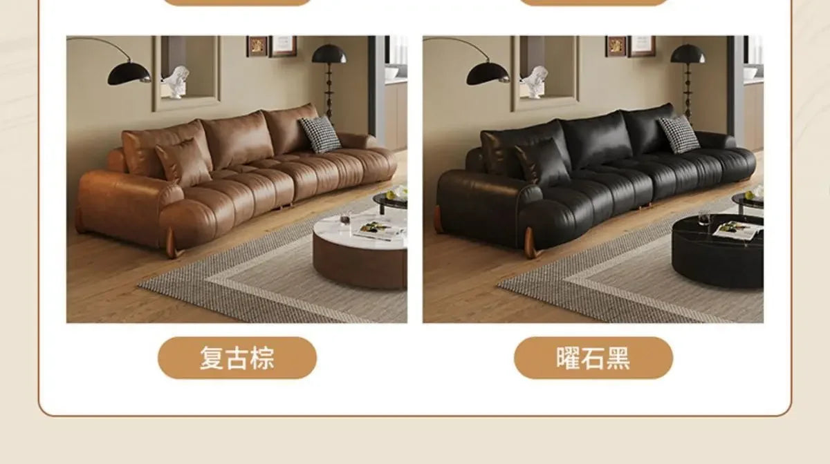 Modern Leather Relax Sofa Living Room Minimalist Luxury Sectional Nordic Sofa Adults Designer Divani Soggiorno Home Furniture