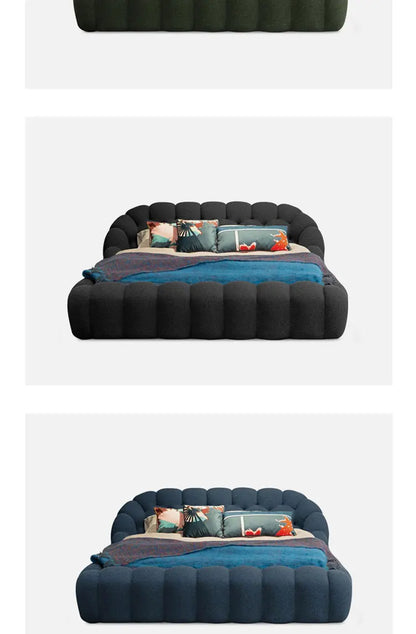 Lounge Clear Bed Decoration Beauty Room Decor Large Size European Sun Sleeping Bed Safe Letto Matrimoniale Trendy Furniture
