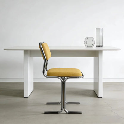 Living room chairs Bauhaus dining chairs modern leisure chairs furniture stainless steel island chairs designer backrests dressi