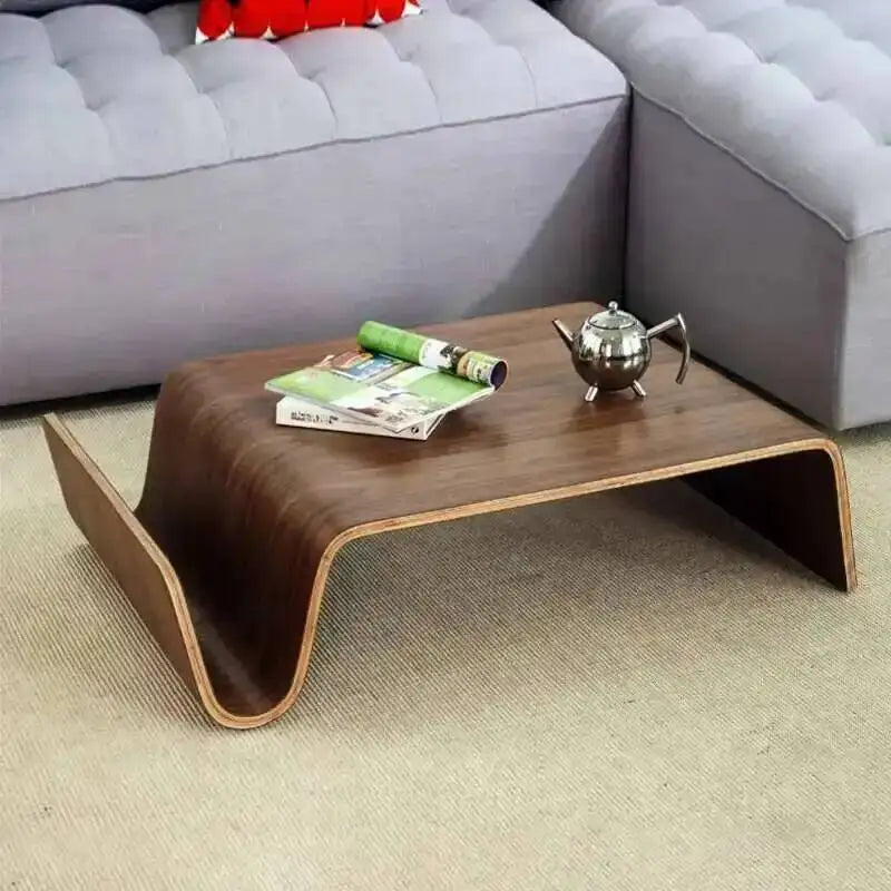 Small Log Living Creative Minimalist Table Style Modern Home Japanese Solid Apartment Ash Room Wood Coffee Tatami Furniture