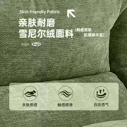 Lazy Sofa Chair, Rocking Chair Foldable and Adjustable Single Sofa, Leisure Chair for Balcony Perfect for Napping Rocking Chair