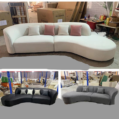 Nordic living: elegant minimalist sofas and relaxing modern home furniture