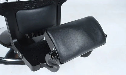 Retro Stylish King Beauty Hairdressing Armrest Hair Styling Classic Hydraulic Furniture Salon Barber Chair