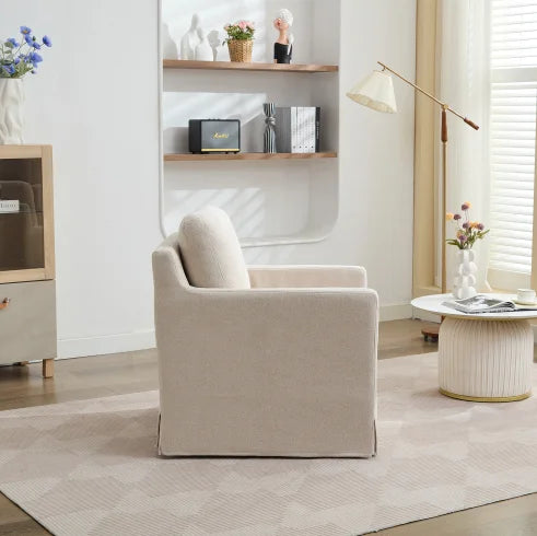 Modern Luxury Velvet Customized Armchair Durable Soft Ergonomic Living Room Bedroom Leisure Furniture Single Seat