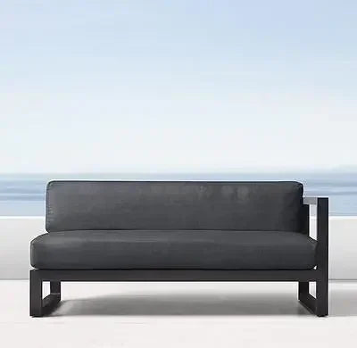 Outdoor Aluminum Alloy Sofa Four Piece Set,Terrace Garden Bar Waterproof Sofa Furniture Set outdoor furniture set sectional sofa