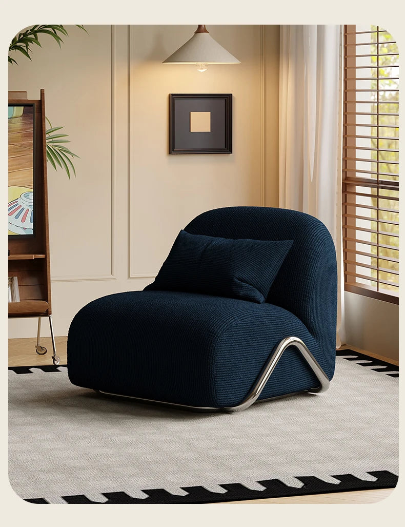 X2 medieval style advanced sense living room casual retro lazy carriage sofa single sofa chair