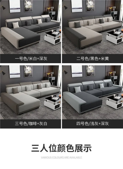 Nordic technology fabric sofa, concubine light luxury and simple